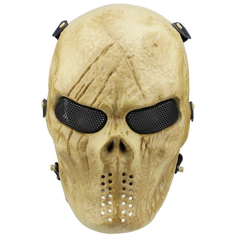 full face shiled skull protective face shield mask men and women cycling army fans real CS equipment Christmas mas