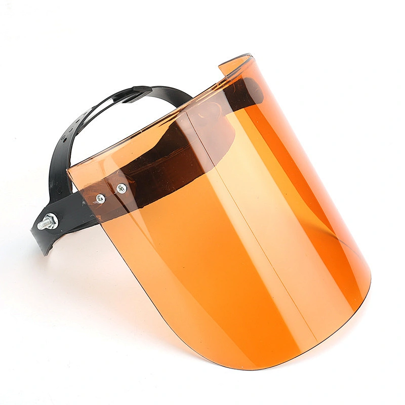 Protector facial face shields manufacturer wholesale head wear closed plexiglass face mask with shield Impact and splash proof