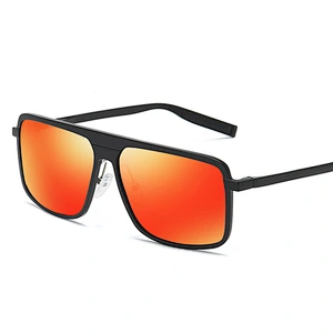 2021 newest aluminum magnesium square sport sunglasses polarized women men eyewear shade sun glasses wholesale custom goggles