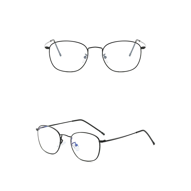 student trendy art metal optical frames river wholesale women eyewear men eyeglasses design myopia eye glasses frame