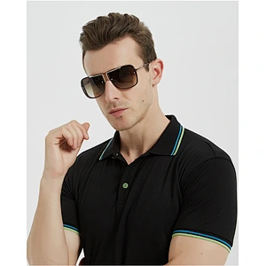 Cross-border hot style sunglasses men European and American street style modern sunglasses oversized