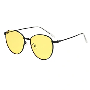 2021 newest fashion round metal celebrity trendy sunglasses women men eyewear shade vintage sun glasses wholesale custom goggles