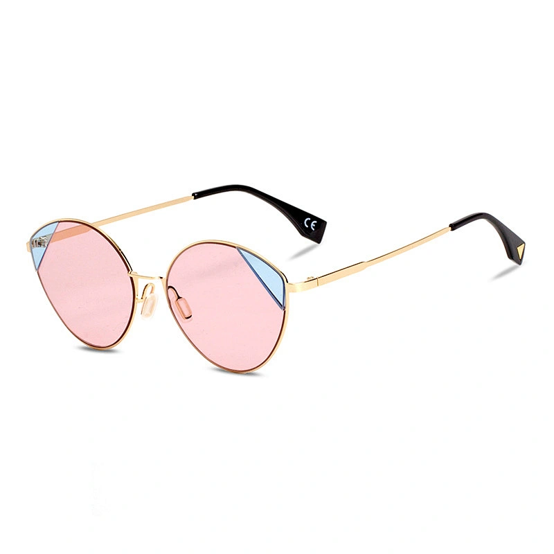 2021 newest fashion cat eye metal frame celebrity sunglasses women men eyewear shade sun glasses wholesale custom goggles