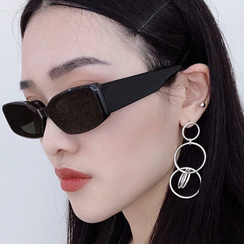 2021 newest big square frame hip hop celebrity sunglasses women men eyewear shade vintage sun glasses wholesale custom goggles