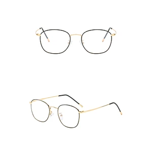student trendy art metal optical frames river wholesale women eyewear men eyeglasses design myopia eye glasses frame