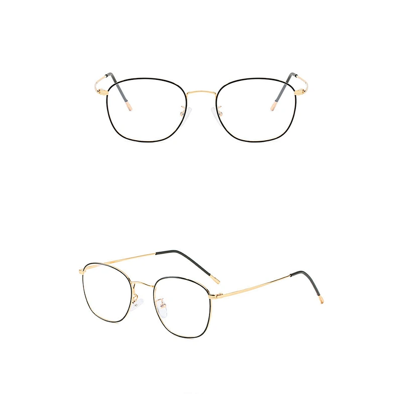 student trendy art metal optical frames river wholesale women eyewear men eyeglasses design myopia eye glasses frame