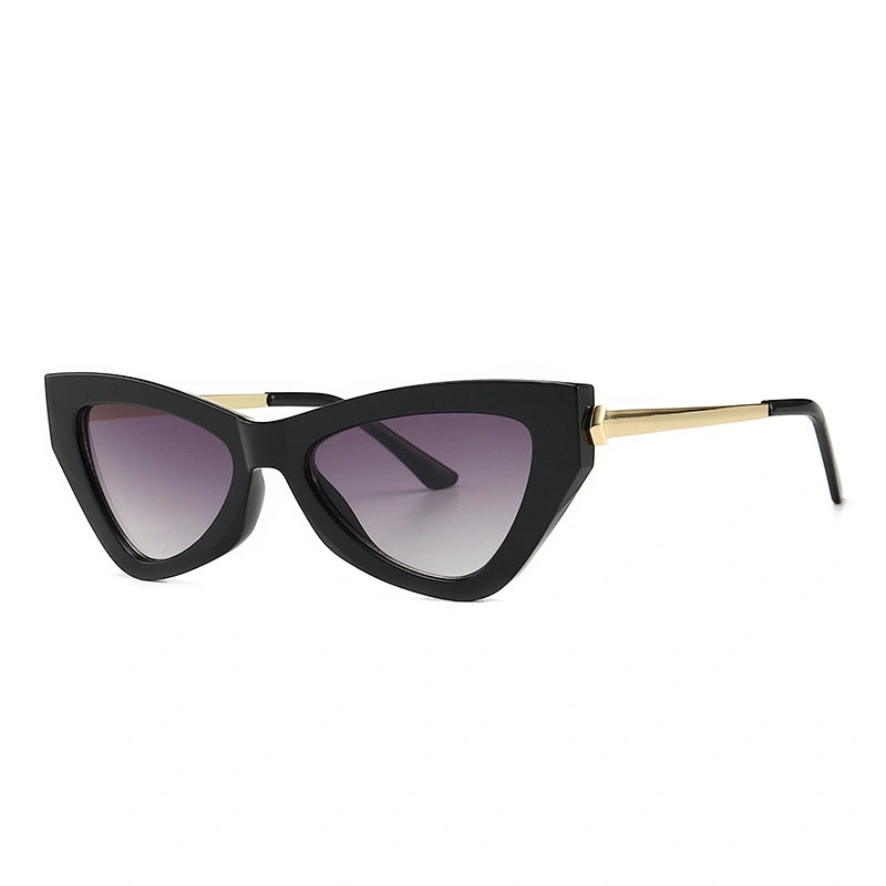 Luxury sunglasses spring and summer posters catwalk butterfly style trendy modern retro narrow sunglasses women river
