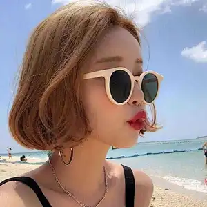 2021 newest fashion small frame candy color sunglasses women men eyewear shade vintage sun glasses wholesale custom goggles