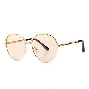 Exclusively for round rope belt chain sunglasses sun glasses modern retro star trend street shades sunglasses womens