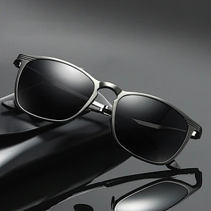 2021 newest aluminum magnesium photochromic driving sunglasses women men eyewear shade sun glasses wholesale custom goggles