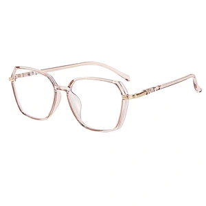 Blue light blocking glasses river metal transparent optical frames wholesale women eyewear men eyeglasses design eye glasses