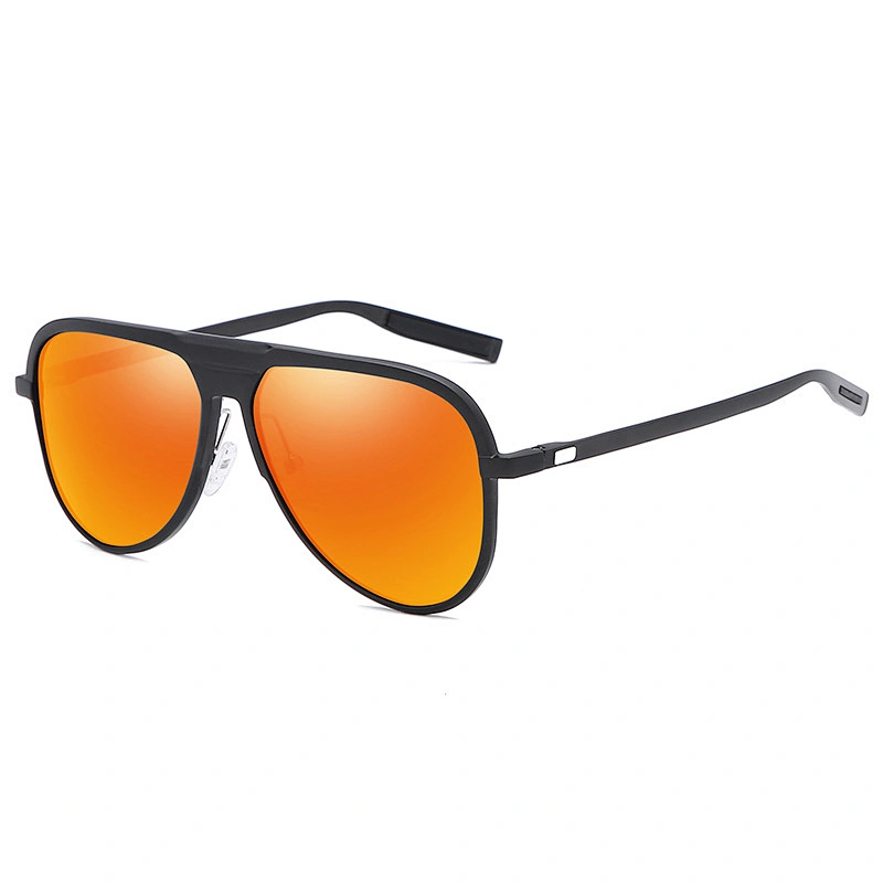 2021 newest aluminum magnesium sport oval sunglasses polarized women men eyewear shade sun glasses wholesale custom goggles