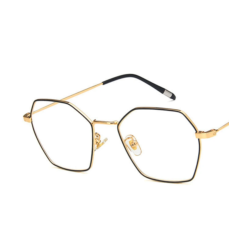 Metal polygon myopia retro celebrity glasses optical frame river wholesale women eyewear men eyeglasses design eye glasses