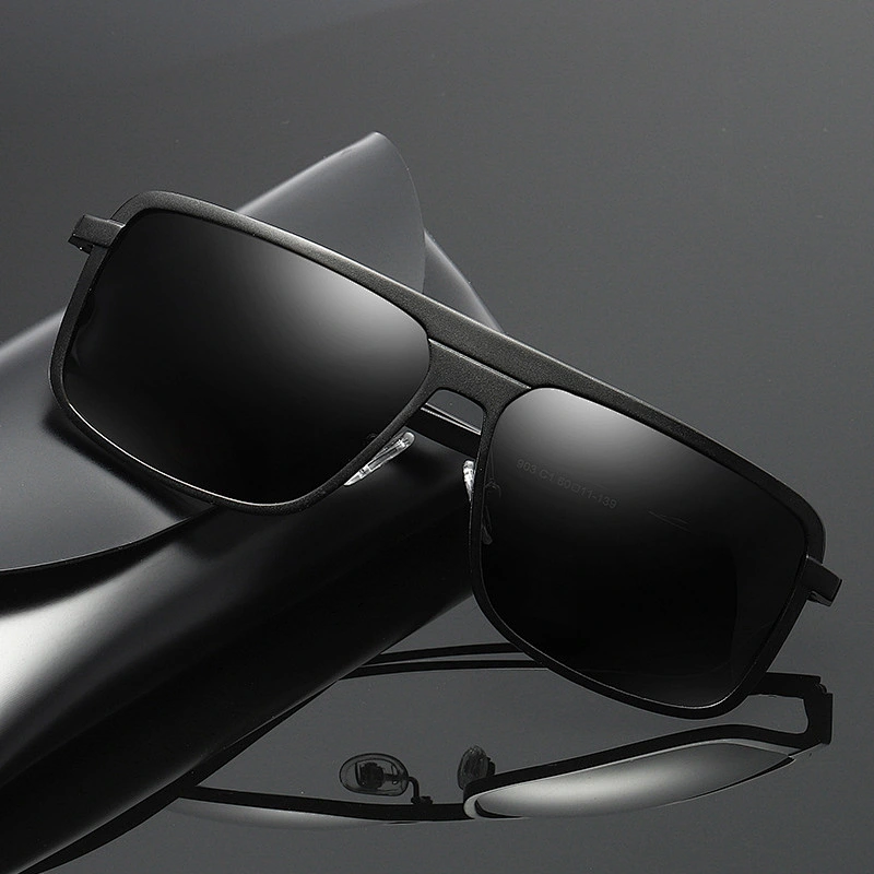 2021 newest aluminum magnesium square sport sunglasses polarized women men eyewear shade sun glasses wholesale custom goggles