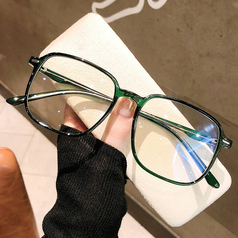 Blue light blocking stud square frame metal hinge optical frame river wholesale women eyewear men eyeglasses design eye glasses