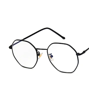 Metal polygon Irregular myopia retro glasses optical frame river wholesale women eyewear men eyeglasses design eye glasses