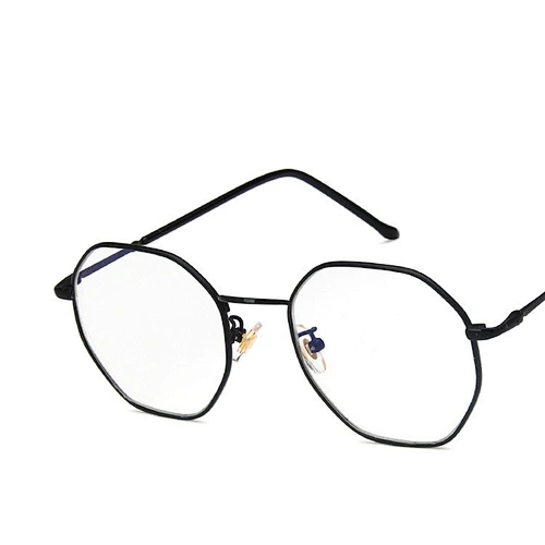 Metal polygon Irregular myopia retro glasses optical frame river wholesale women eyewear men eyeglasses design eye glasses