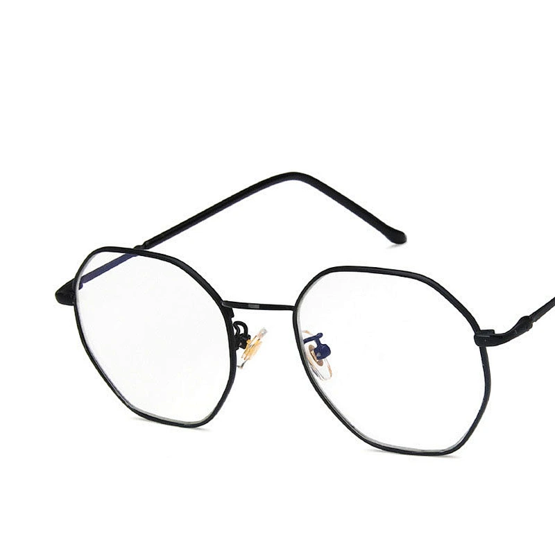 Metal polygon Irregular myopia retro glasses optical frame river wholesale women eyewear men eyeglasses design eye glasses