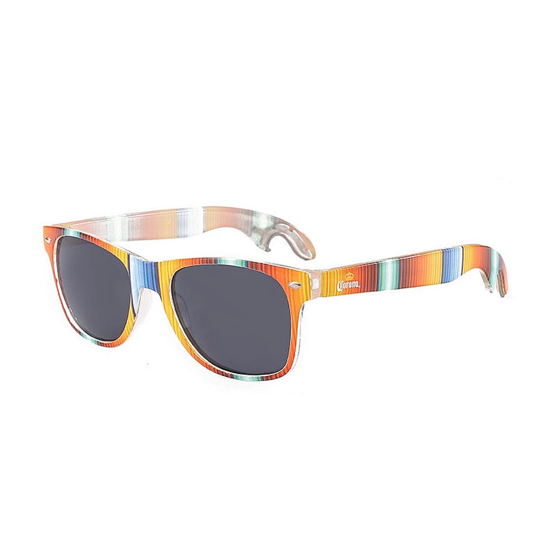 Plastic retro Sunglasses Promotional Custom Logo Traveler Glasses Beer Bottle Opener Glasses Sunglasses vendor