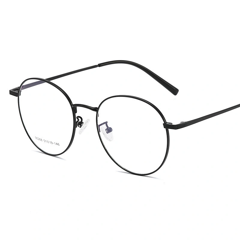 Newest trendy round light metal fashion optical frame river wholesale myopia women eyewear men eyeglasses design eye glasses