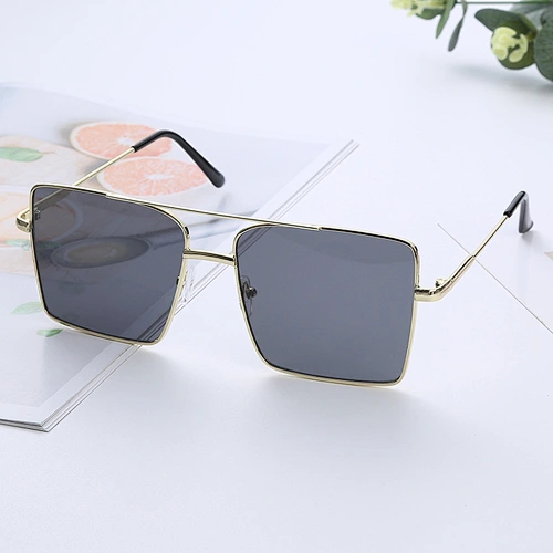 Anti-UV 2021 newest trendy blue light block metal square sunglasses women men eyewear shade sun glasses wholesale custom goggles