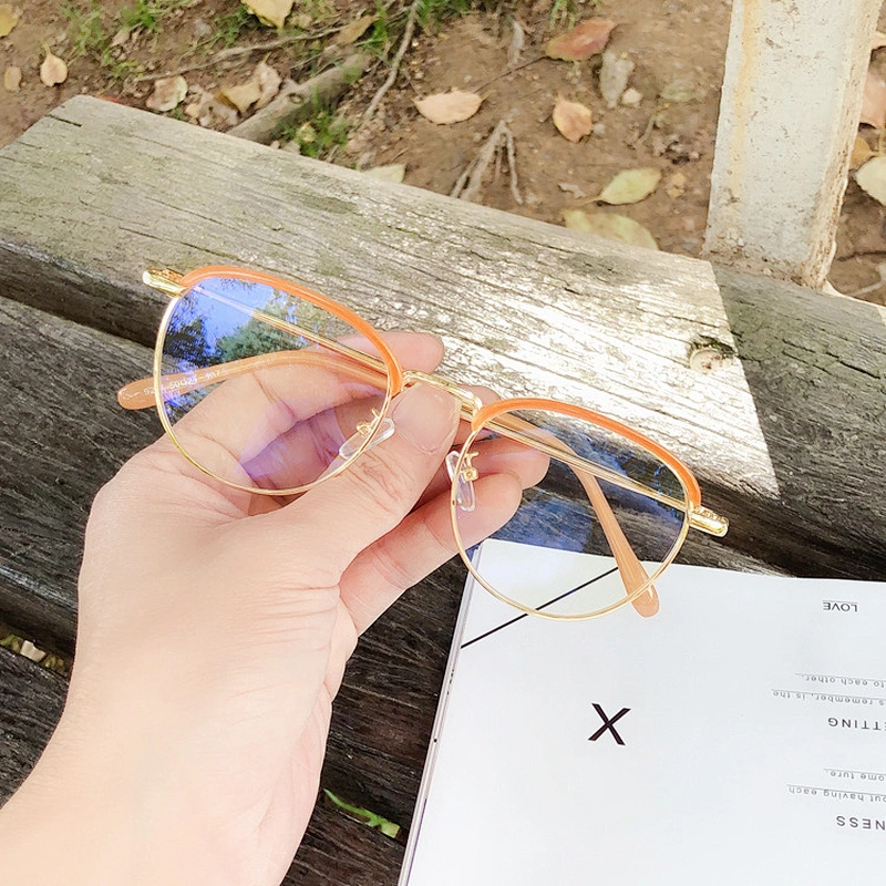 2021 newest fashion anti UV half frame trendy sunglasses women men eyewear shade vintage sun glasses wholesale custom goggles
