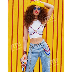 2021 fashion newest cloud shape tears pendant sunglasses women men eyewear shade vintage sun glasses wholesale custom goggles