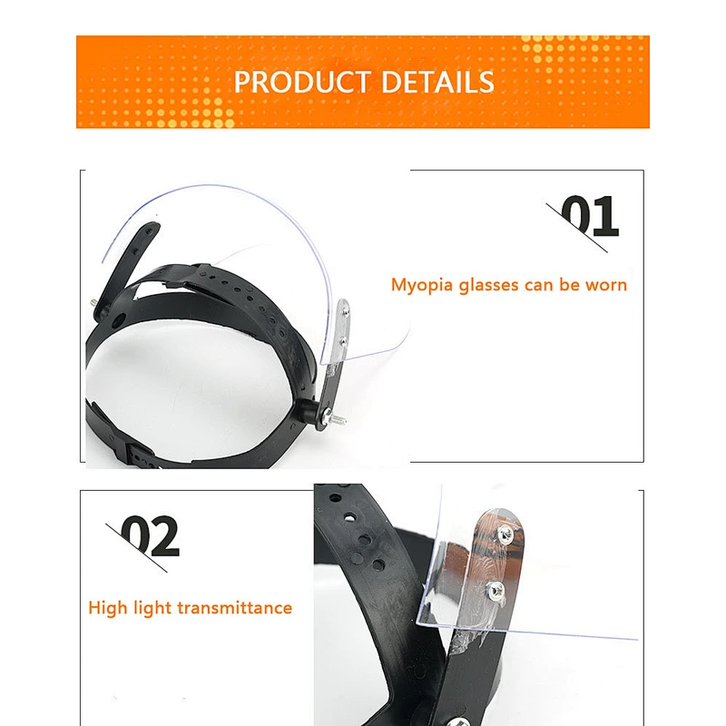 Manufacturer head wear faceshield safety face shield plexiglass full face shield plexiglass mask anti impact splash face shield