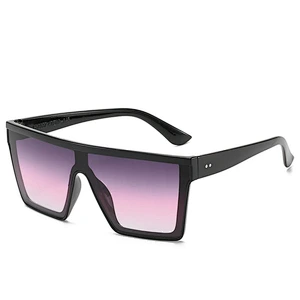 2021 newest fashion oversize trendy sunglasses women men eyewear shade vintage sun glasses wholesale custom goggles