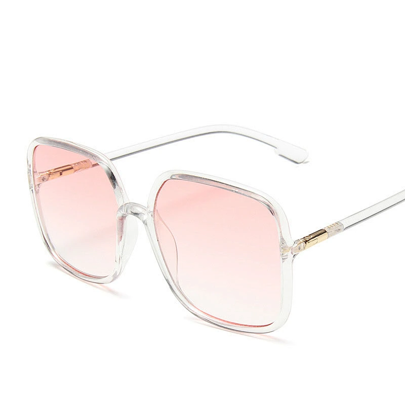 Newest fashion trend custom anti blue wholesale black frame sunglasses men women shade vintage flat sun glasses