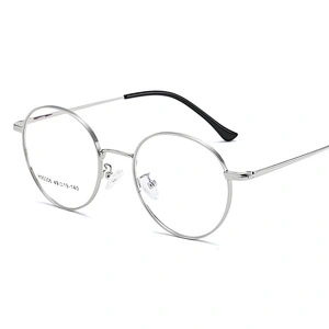 Newest metal round frame simple optical frame river wholesale myopia women computer eyewear men eyeglasses design eye glasses