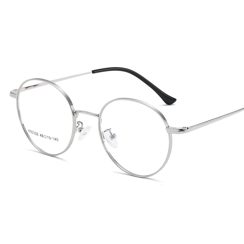 Newest metal round frame simple optical frame river wholesale myopia women computer eyewear men eyeglasses design eye glasses