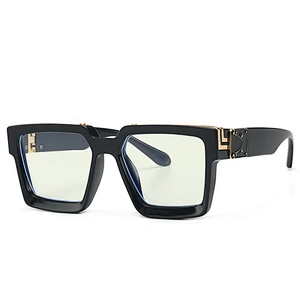 2021 newest fashion square frame hot selling sunglasses women men eyewear shade vintage sun glasses wholesale custom goggles
