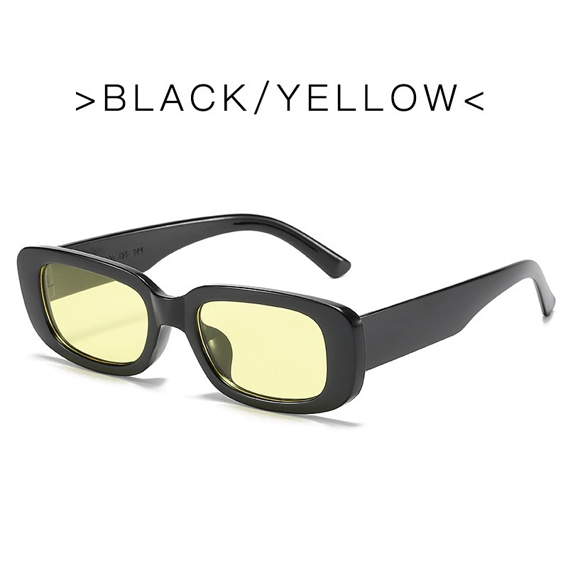Fashion newest square small frame sunglasses celebrity simple style men women custom wholesale shade vintage sun glasses