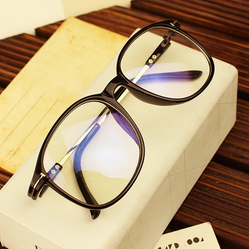 Retro metal big frame myopia celebrity river glasses optical frame wholesale women eyewear men eyeglasses design eye glasses