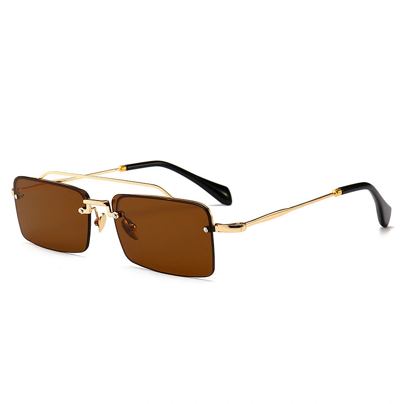 Explosion models narrow frame modern retro sunglasses fashion glasses sunglasses street model catwalk sunglasses