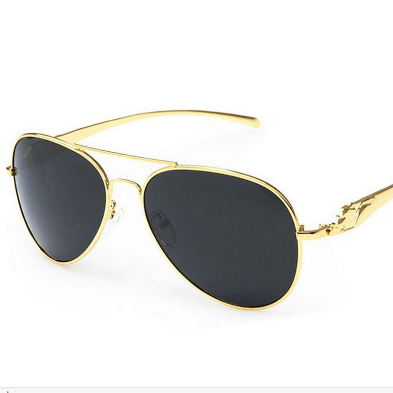 2021 newest fashion polarized oval metal Leopard leg sunglasses women men eyewear shade sun glasses wholesale custom goggles