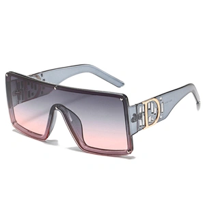 2021 newest fashion oversize square diamond sunglasses women men eyewear shade vintage sun glasses wholesale custom goggles