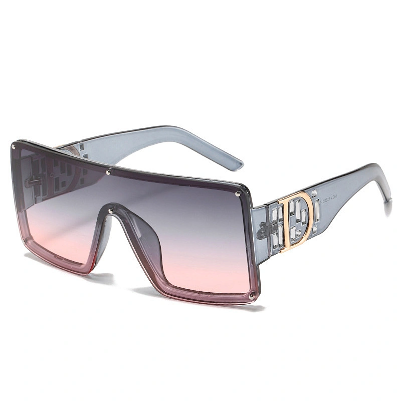 2021 newest fashion oversize square diamond sunglasses women men eyewear shade vintage sun glasses wholesale custom goggles