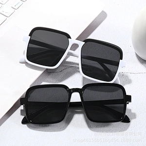 2021 newest fashion polarized square celebrity thin sunglasses women men eyewear shade sun glasses wholesale custom goggles