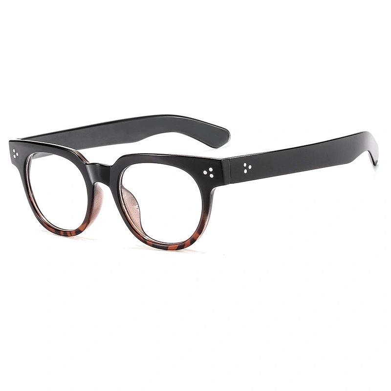 2021 Trendy retro stud glasses gradient celebrity optical frame river wholesale women eyewear men eyeglasses design eye glasses