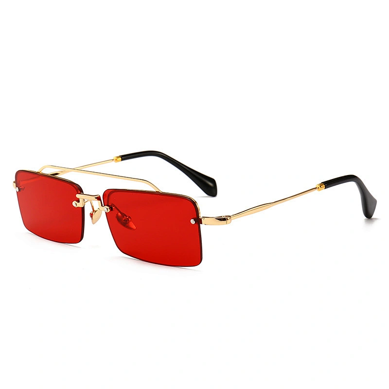 Explosion models narrow frame modern retro sunglasses fashion glasses sunglasses street model catwalk sunglasses