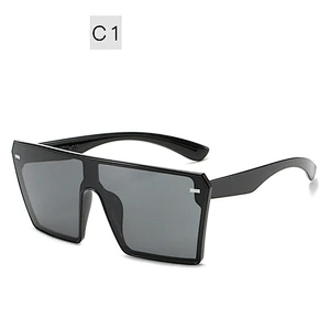 2021 newest fashion siamese big frame square sunglasses women men eyewear shade sport sun glasses wholesale custom ski goggles