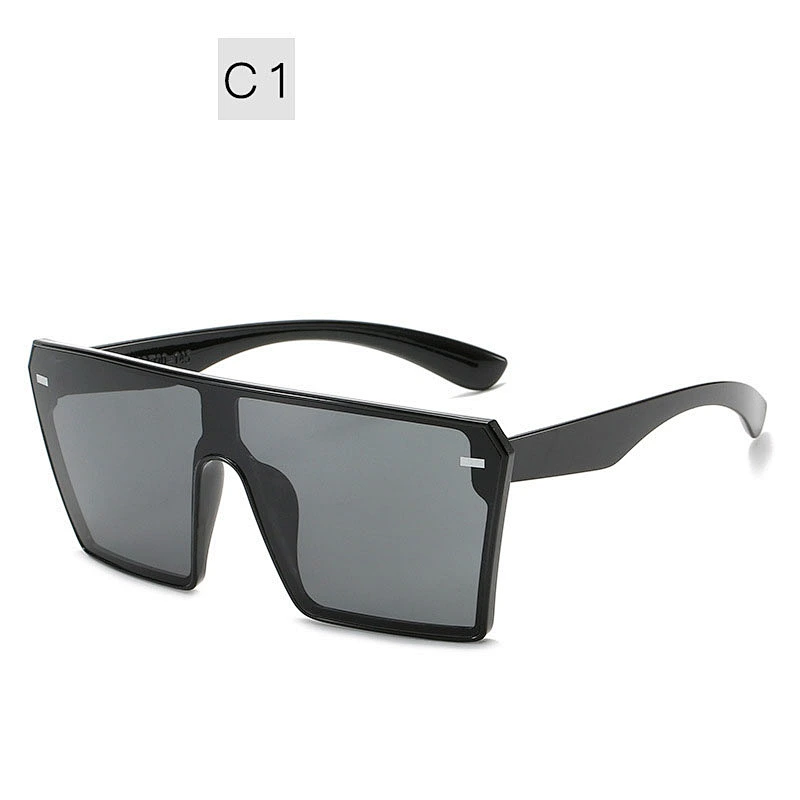 2021 newest fashion siamese big frame square sunglasses women men eyewear shade sport sun glasses wholesale custom ski goggles