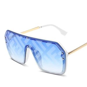 Newest fashion men women sunglasses Fashionable personality cross-border shade vintage wholesale sun glasses luxury custom