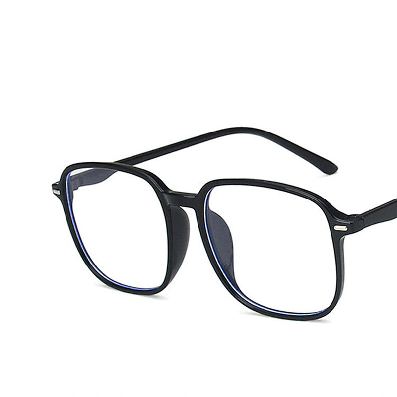 Blue light blocking stud square frame metal hinge optical frame river wholesale women eyewear men eyeglasses design eye glasses