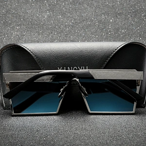 2021 newest fashion square big frame colorful sunglasses polarized women men eyewear shade sun glasses wholesale custom goggles