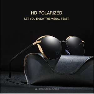 2021 fashion newest metal cat eye sunglasses polarized women men eyewear shade vintage sun glasses wholesale custom goggles