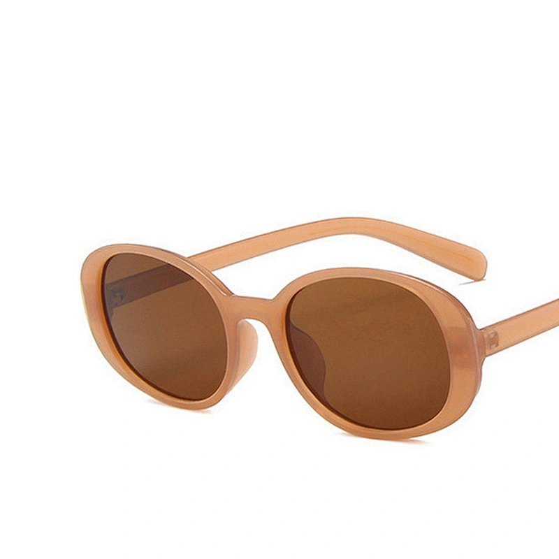 2021 newest fashion round frame trendy sunglasses women men eyewear shade vintage sun glasses wholesale custom goggles
