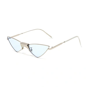fashionable  sunglasses women men newest shades small frame triangle cat eye sun glasses wholesale custom  eyewear 2021 goggles